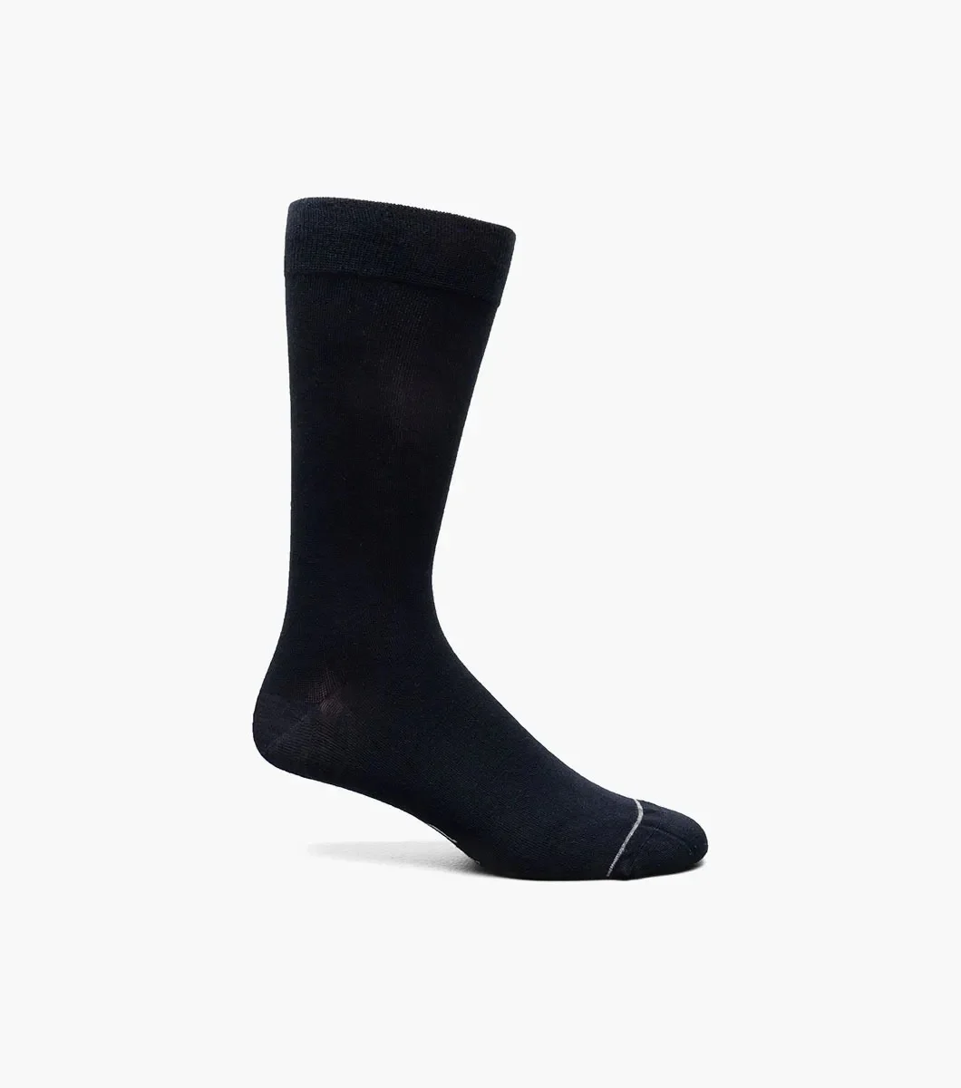 Bamboo Flat Crew Dress Socks - Image 4