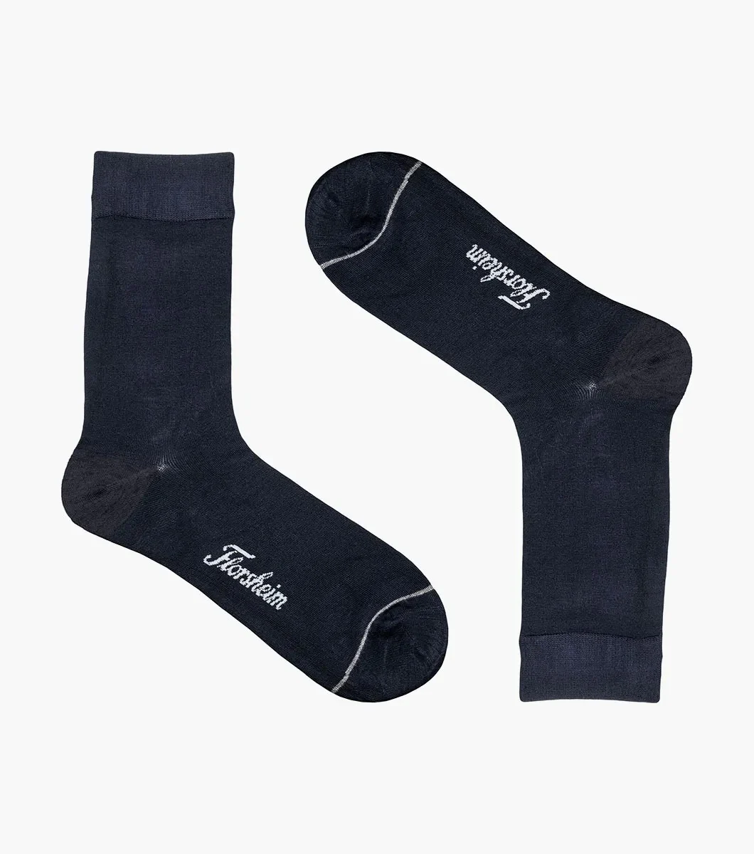 Bamboo Flat Crew Dress Socks - Image 5