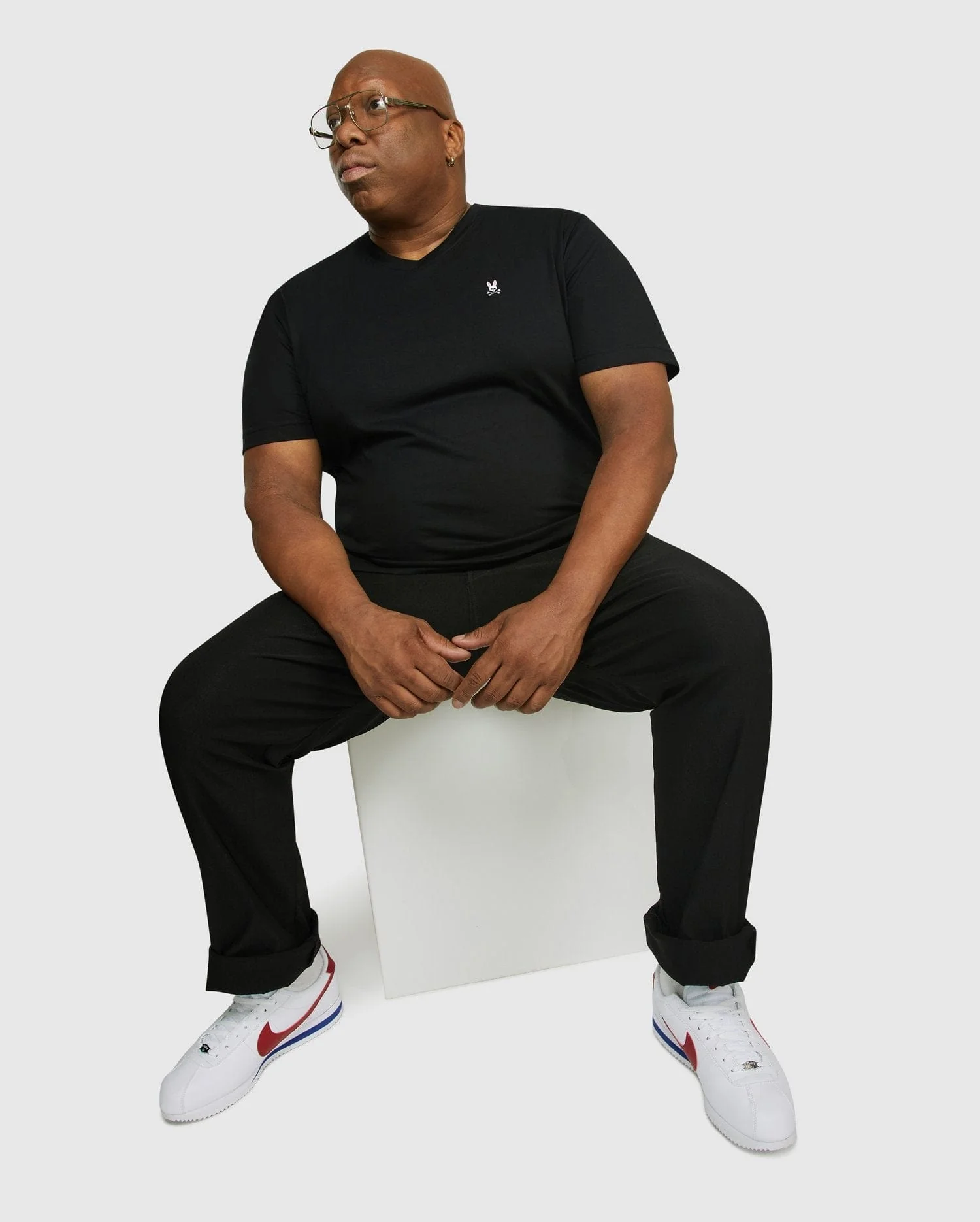 Big and Tall Classic V Neck Tee - Image 10