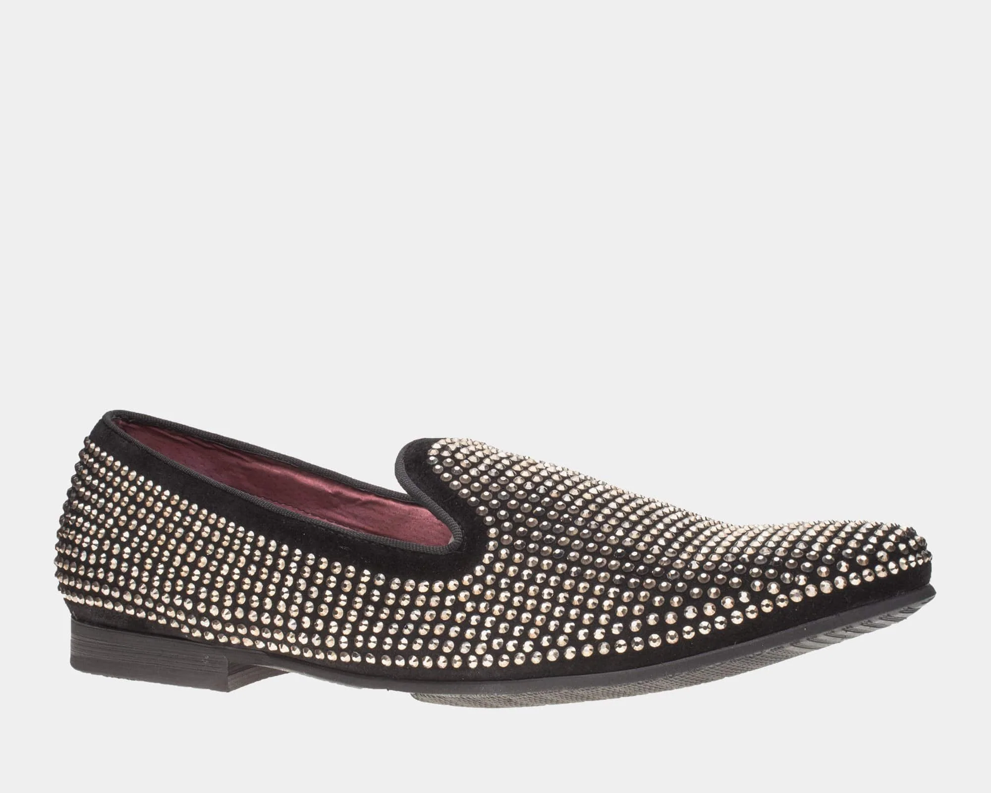 Caviarr Rhinestone Slip-On Loafers - Image 3