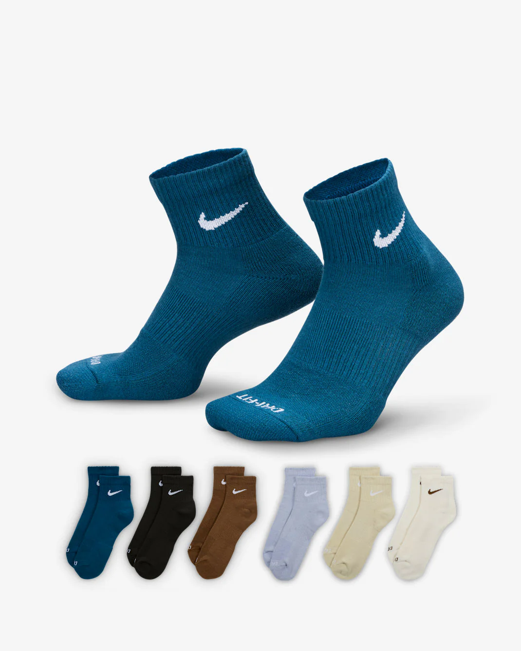 Everyday Plus Cushioned Ankle Socks (6-Pack) - Image 12