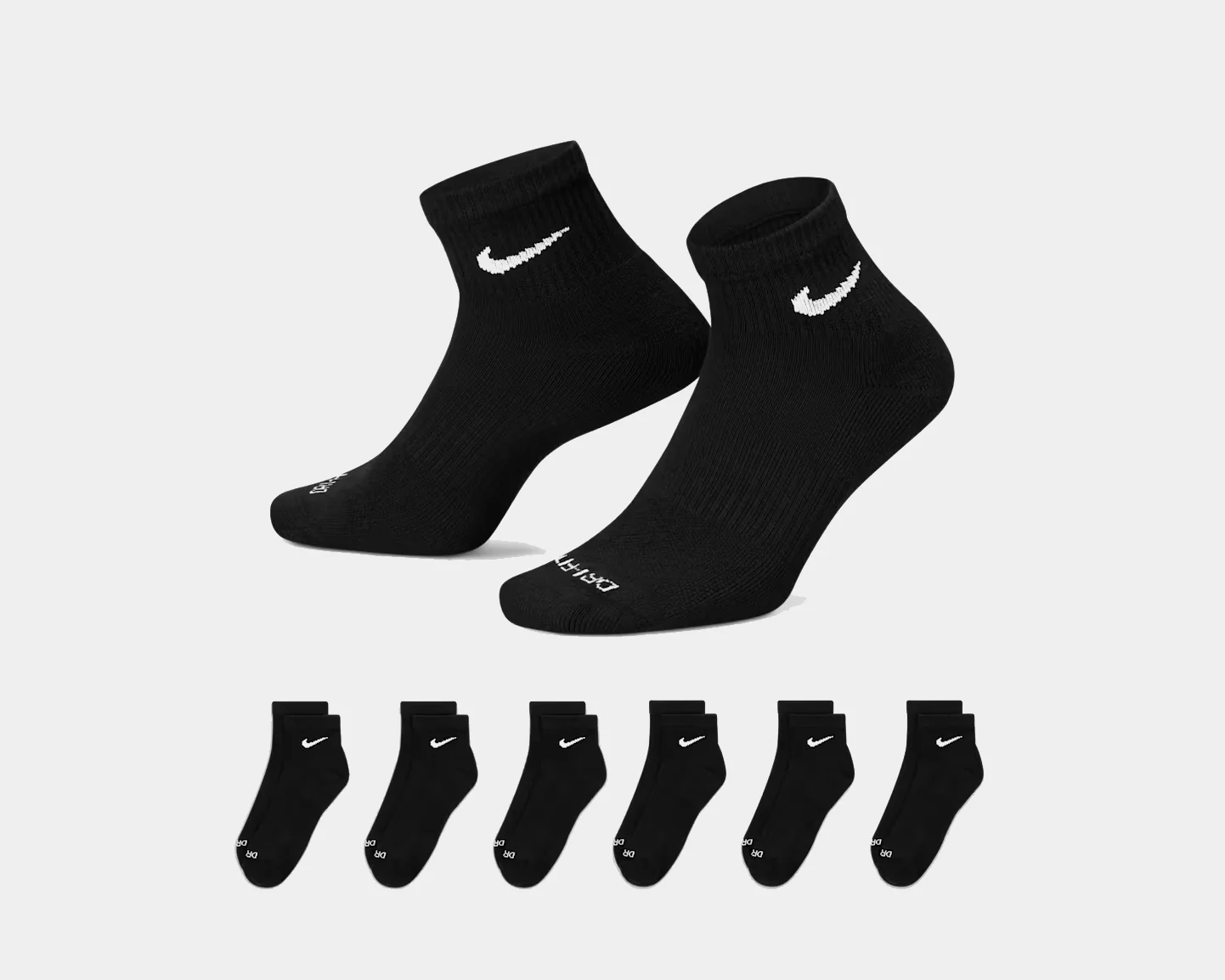 Everyday Plus Cushioned Ankle Socks (6-Pack) - Image 4