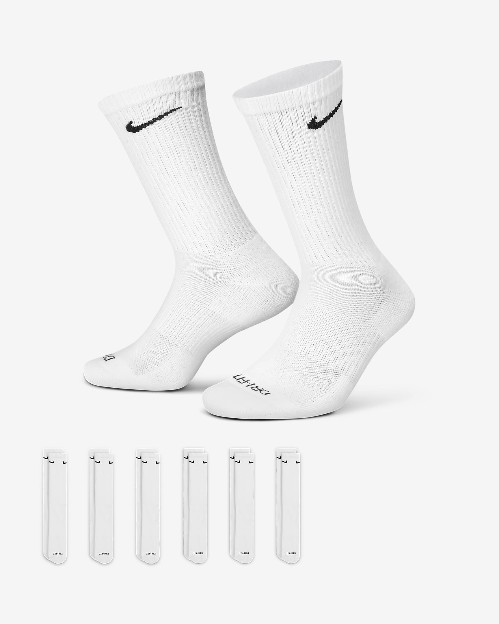 Everyday Plus Cushioned Training Crew Socks (6-Pack) - Image 14