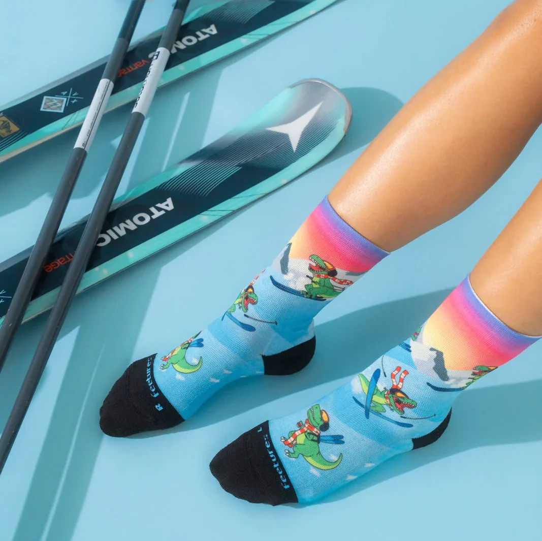 Limited Edition "Ski-Rex" Elite Light Cushion Mini Crew - Image 4