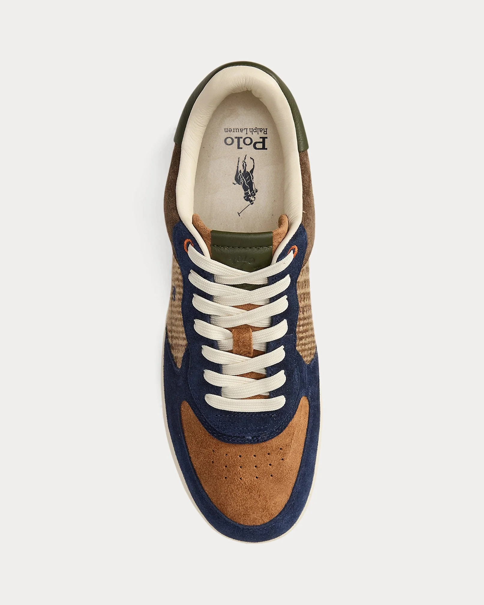 Masters Court Suede & Tweed Sneaker - Image 3