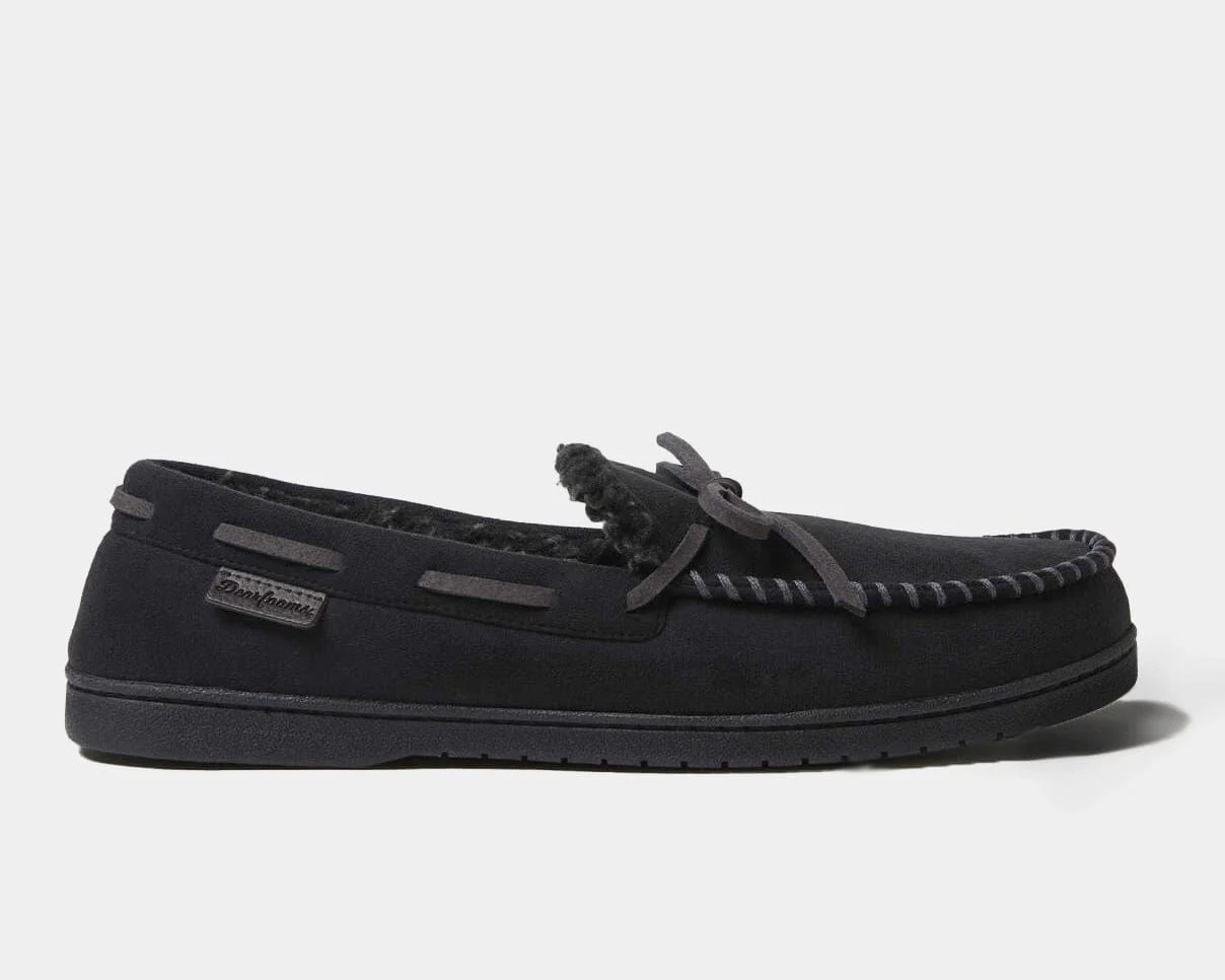 Toby Microsuede Tie Moccasin - Image 6