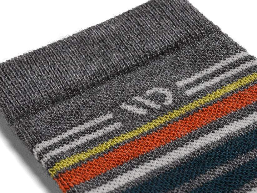 Multi Stripe Cushioned Micro Crew Socks - Image 20