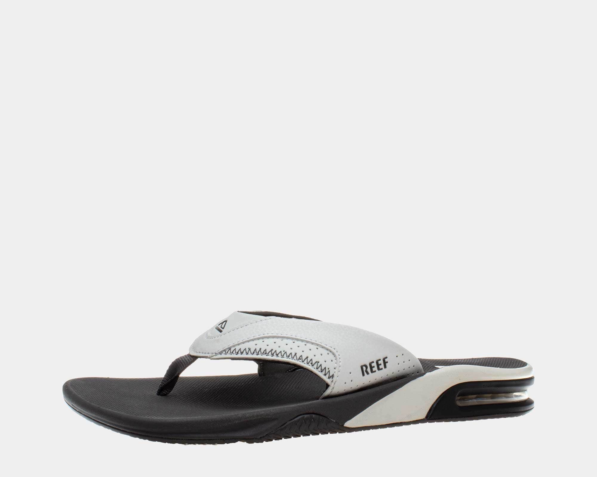 Leather Fanning Flip Flops - Image 4