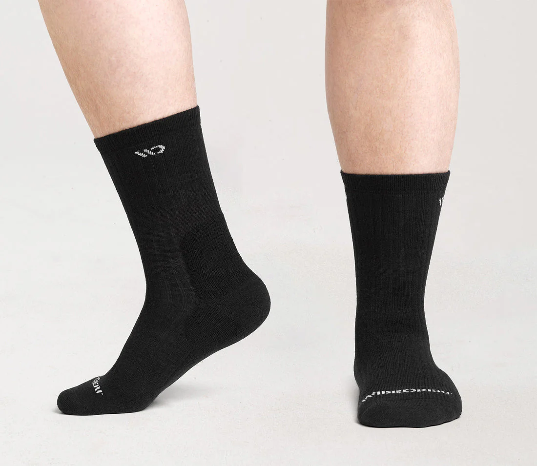 Solid Cushioned Micro Crew Socks - Image 11
