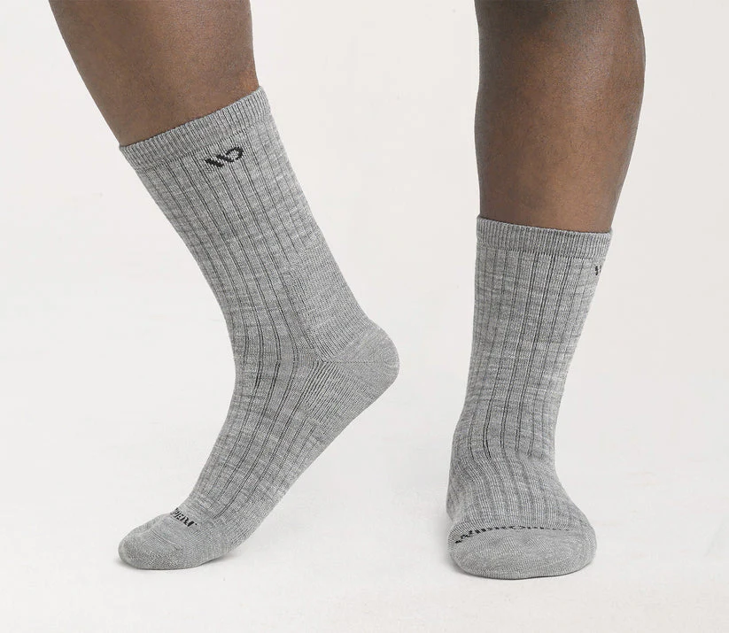 Solid Cushioned Micro Crew Socks - Image 21