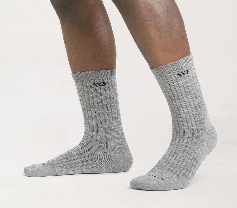 Solid Cushioned Micro Crew Socks - Image 22