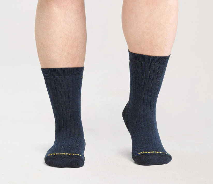 Solid Cushioned Micro Crew Socks - Image 26