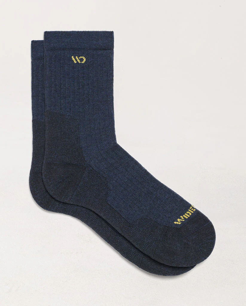 Solid Cushioned Micro Crew Socks - Image 27