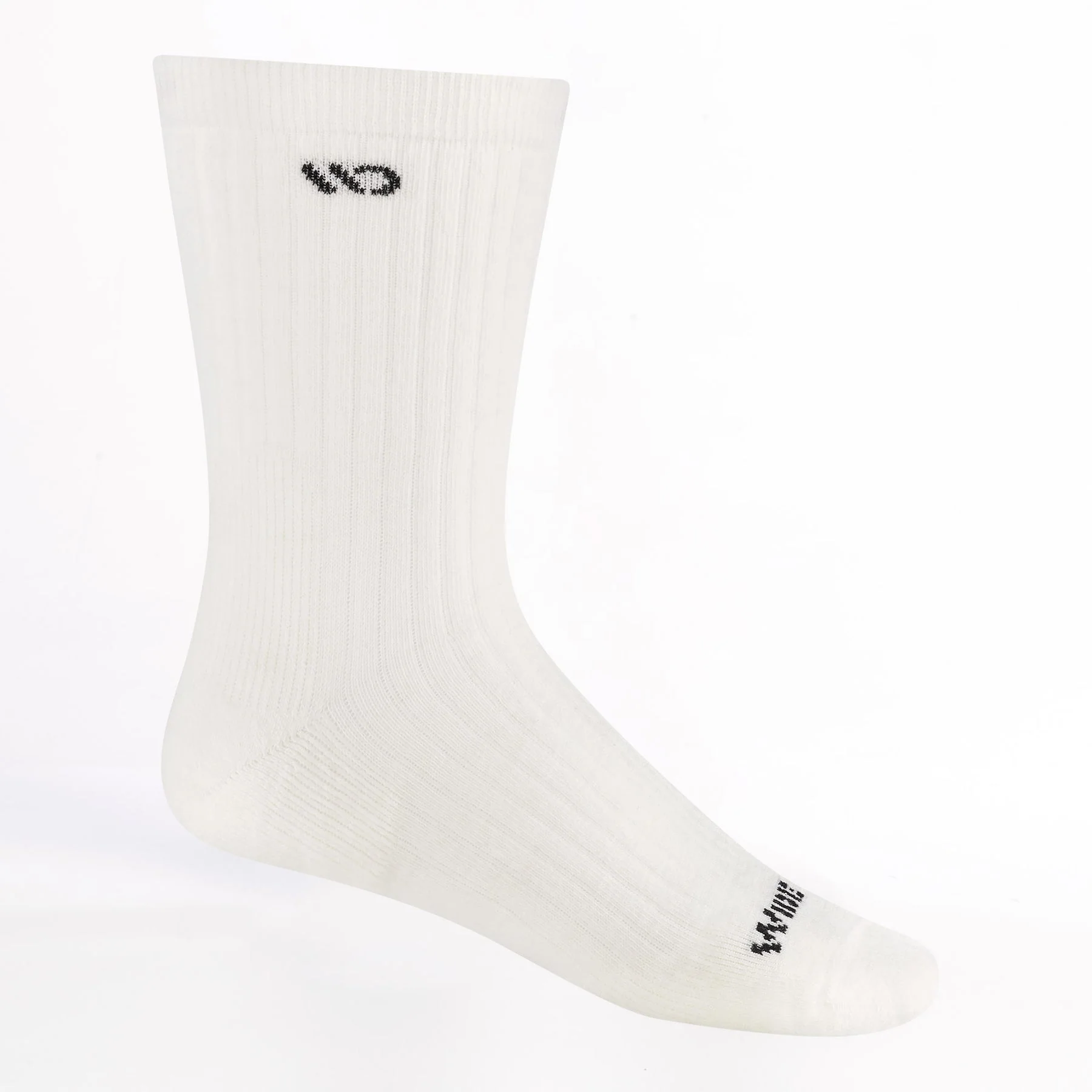Solid Cushioned Micro Crew Socks - Image 4