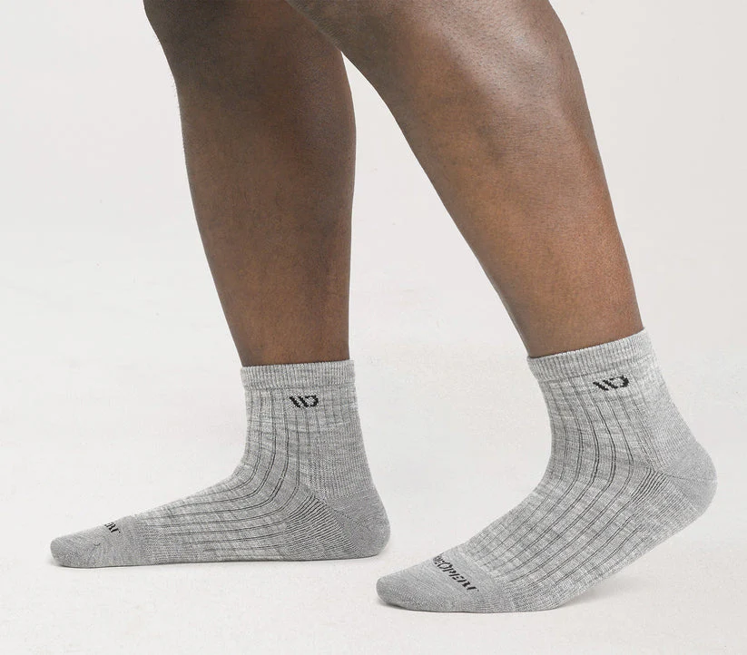 Solid Cushioned Quarter Socks - Image 12