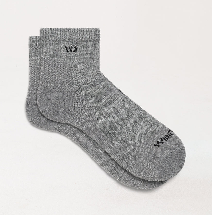 Solid Cushioned Quarter Socks - Image 14